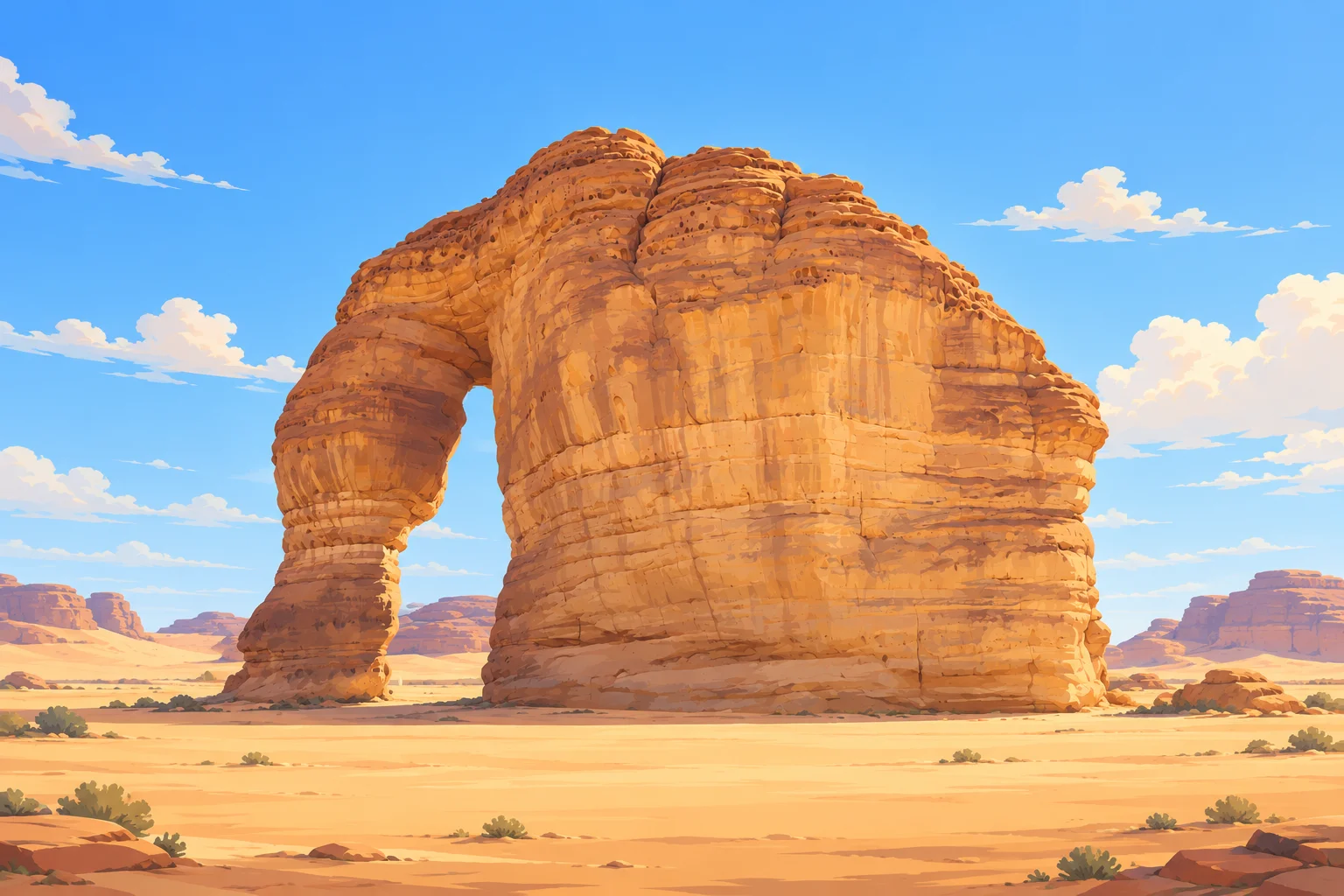 العُلا · جبل الفيل